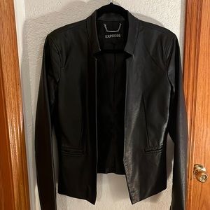 Faux leather jacket/blazer from Express.